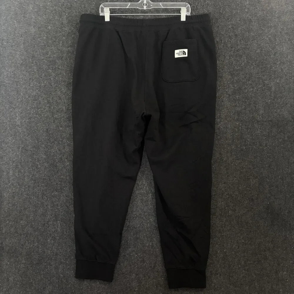 The North Face Heritage Patch Joggers Men's XXL Black Fleece Sweatpants Pants